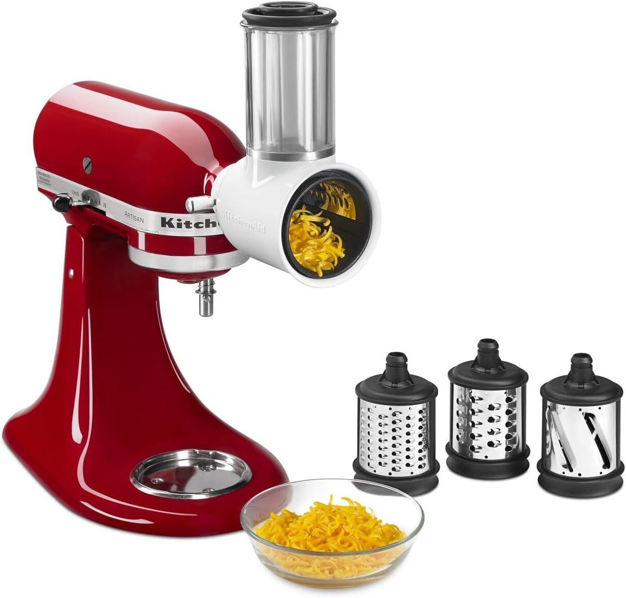 Stand Mixer Slicer and Shredder Attachment for Food Prep