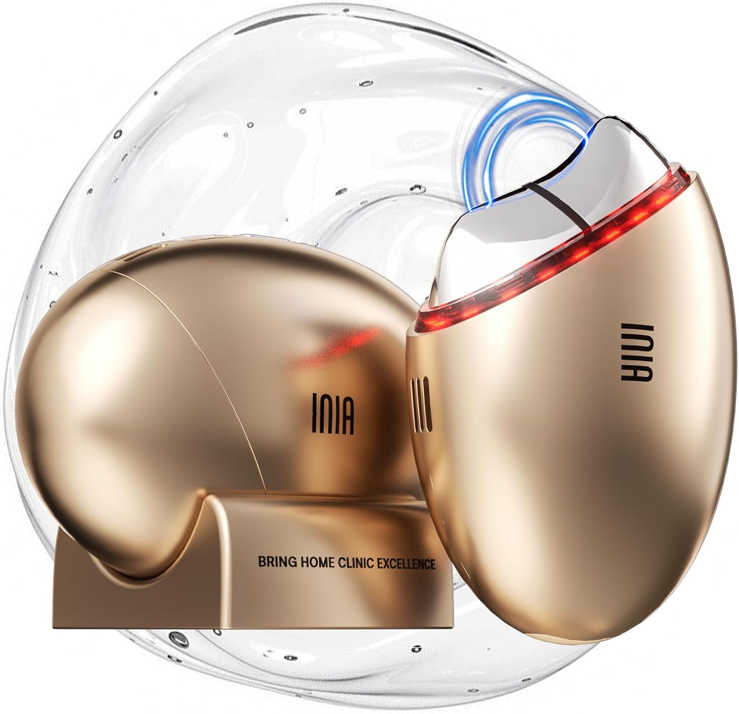 7-in-1 Red Light Facial Massager & Gua Sha — Heat & Cryo