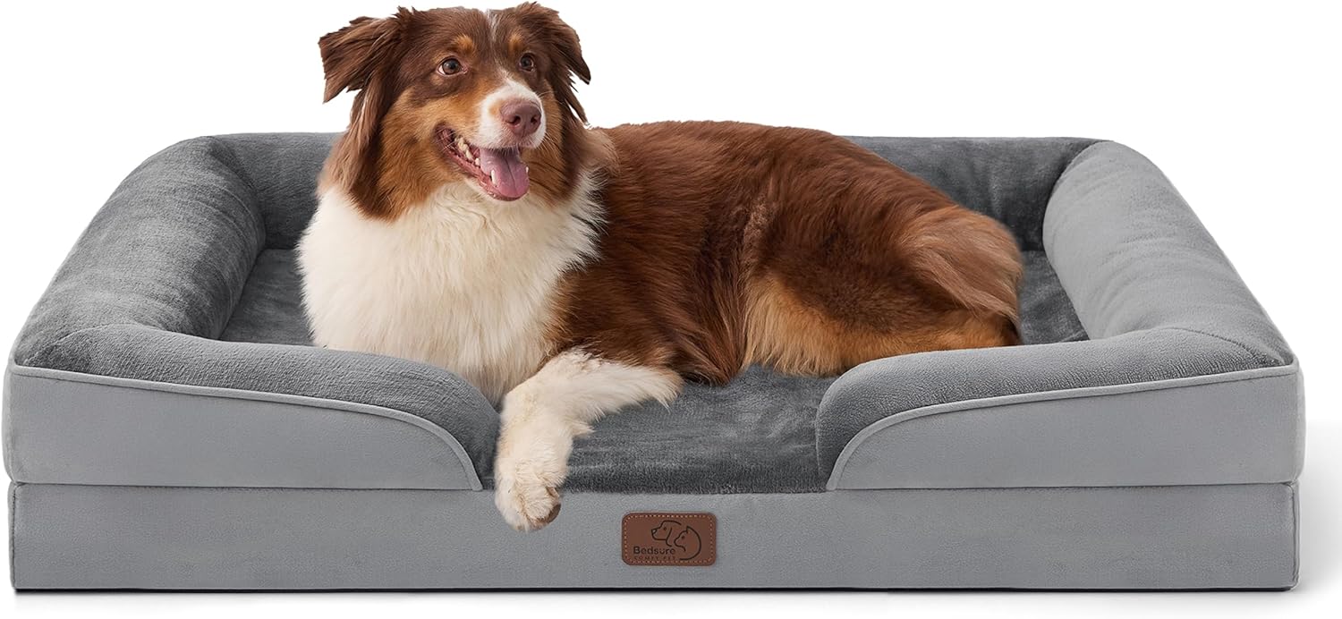 Orthopedic Dog Bed Large 35 inch Washable Waterproof